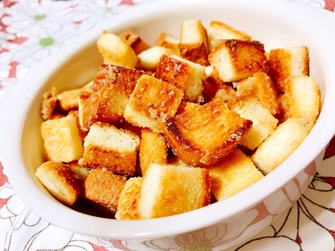 簡単!余った食パンでサクサクラスク